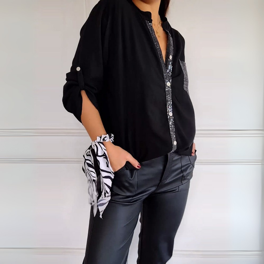 DAELINA™ | CASUAL PANELLED TOP