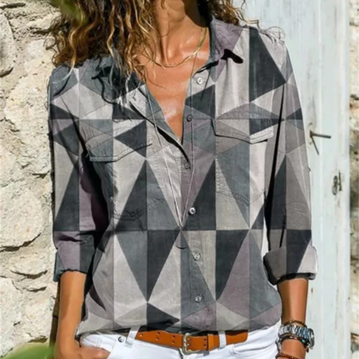 NAELIA™ | ELEGANT LOOSE-FIT BLOUSE