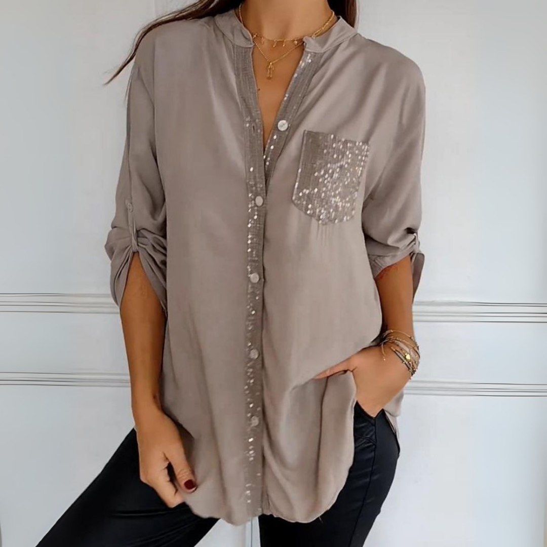 DAELINA™ | CASUAL PANELLED TOP