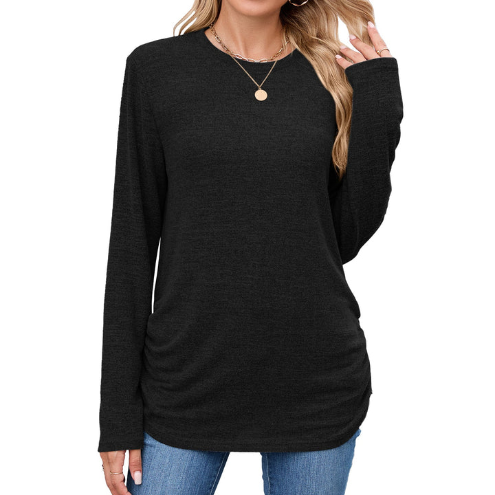Selvianne™ | Long Sleeve Casual Top