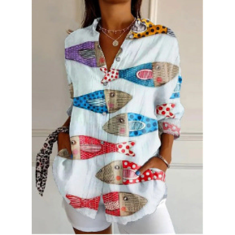 Nerina™ | Ocean Blouse