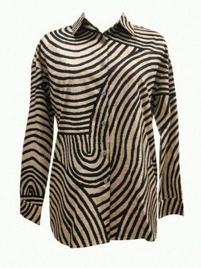 Marlin™ | Geometric Blouse